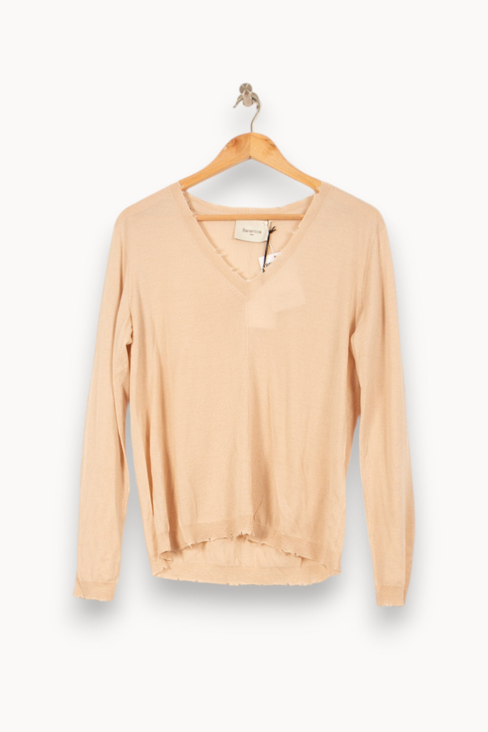 Pull Beige - Taille S/36 de la marque Bérénice | PARAD62846 - Vendu par Paradigme - Image 2