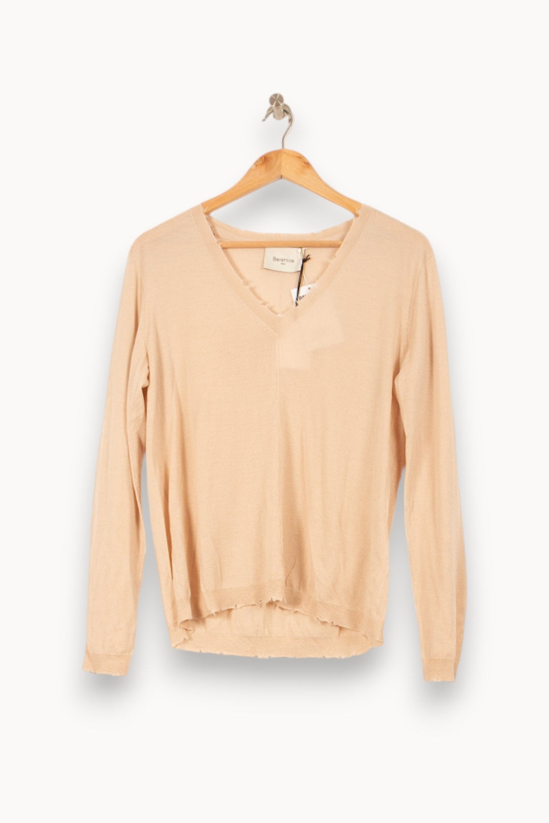 Pull Beige - Taille S/36 de la marque Bérénice | PARAD62846 - Vendu par Paradigme - Image 2