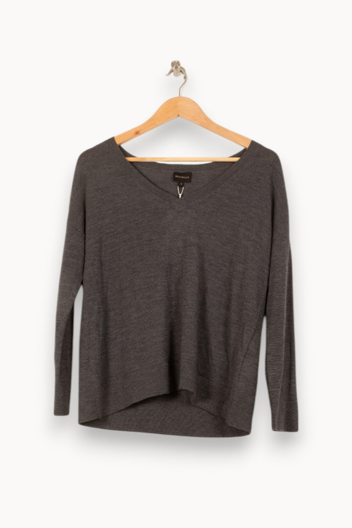 Pull Gris - Taille S/36 de la marque Bérénice | PARAD62847 - Vendu par Paradigme - Image 2