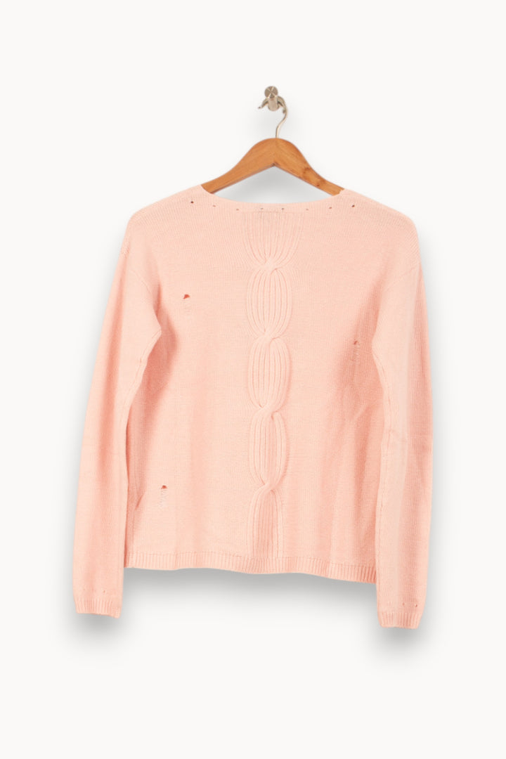 Pull Rose - Taille S/36 de la marque Bérénice | PARAD62848 - Vendu par Paradigme - Image 4