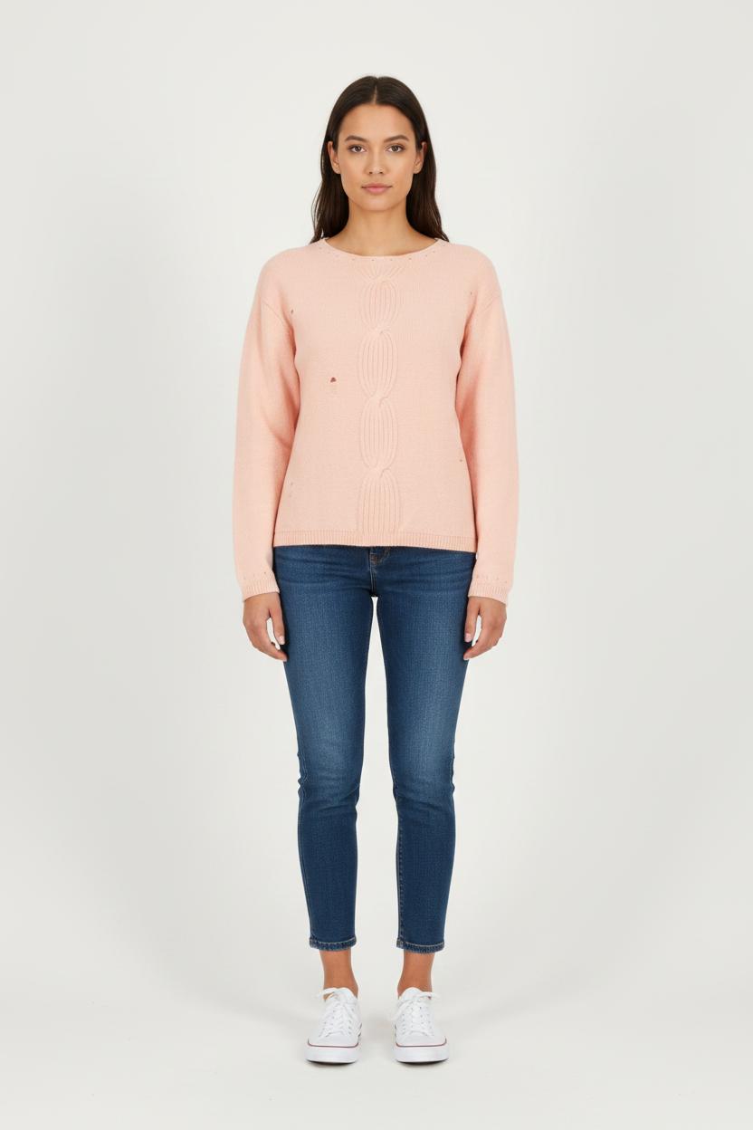 Pull Rose - Taille S/36