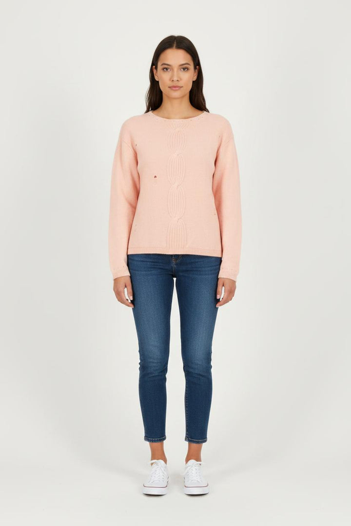 Pull Rose - Taille S/36