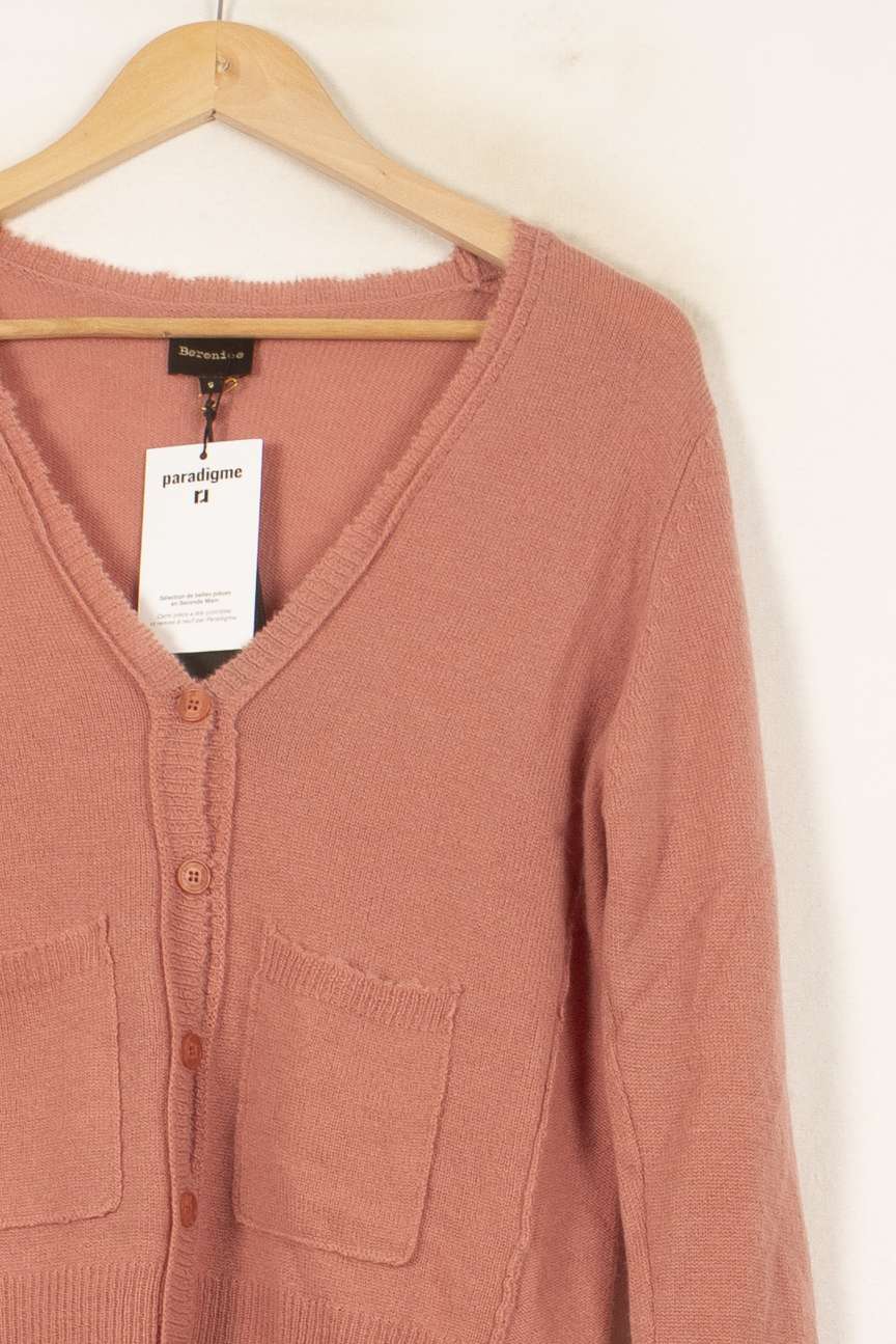 Cardigan Rose - Taille S/36 de la marque Bérénice | PARAD62850 - Vendu par Paradigme - Image 3