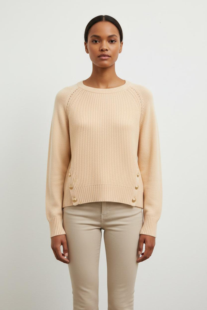 Pull Beige - Taille S/36