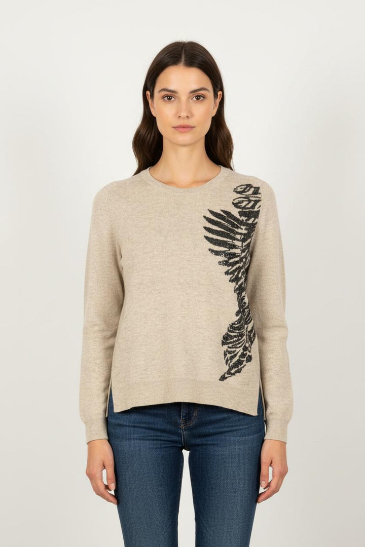 Pull Gris et Noir - Taille S/36
