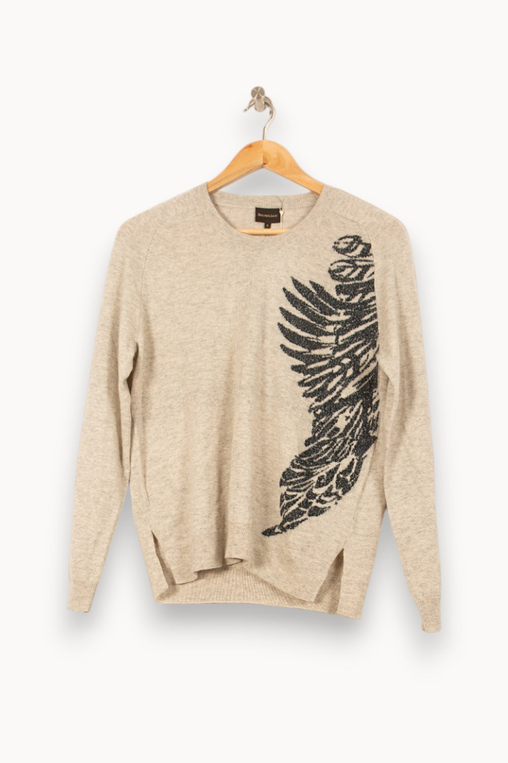 Pull Gris et Noir - Taille S/36 de la marque Bérénice | PARAD62852 - Vendu par Paradigme - Image 2