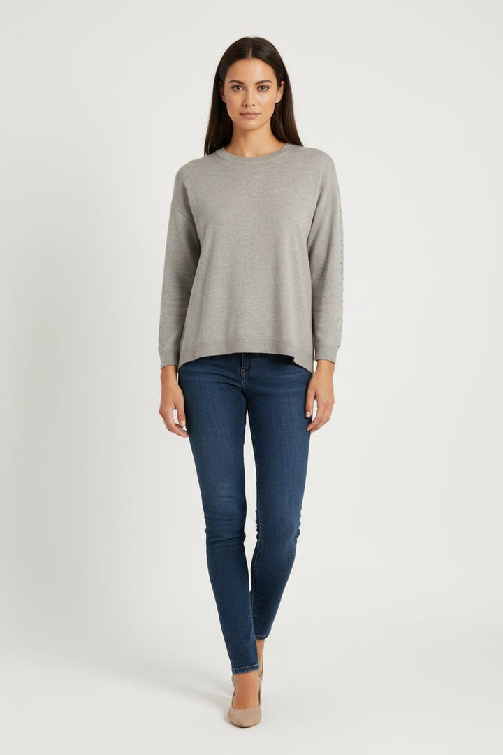 Pull Gris - Taille S/36