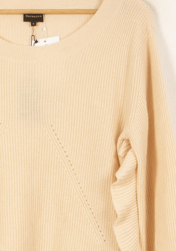Pull Beige - Taille S/36 de la marque Bérénice | PARAD62857 - Vendu par Paradigme - Image 3