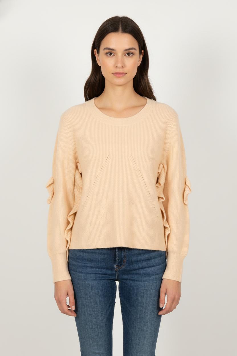 Pull Beige - Taille S/36