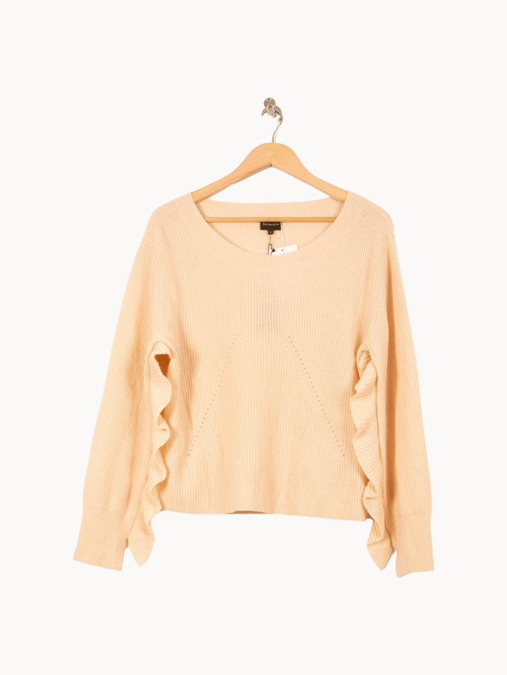 Pull Beige - Taille S/36 de la marque Bérénice | PARAD62857 - Vendu par Paradigme - Image 2