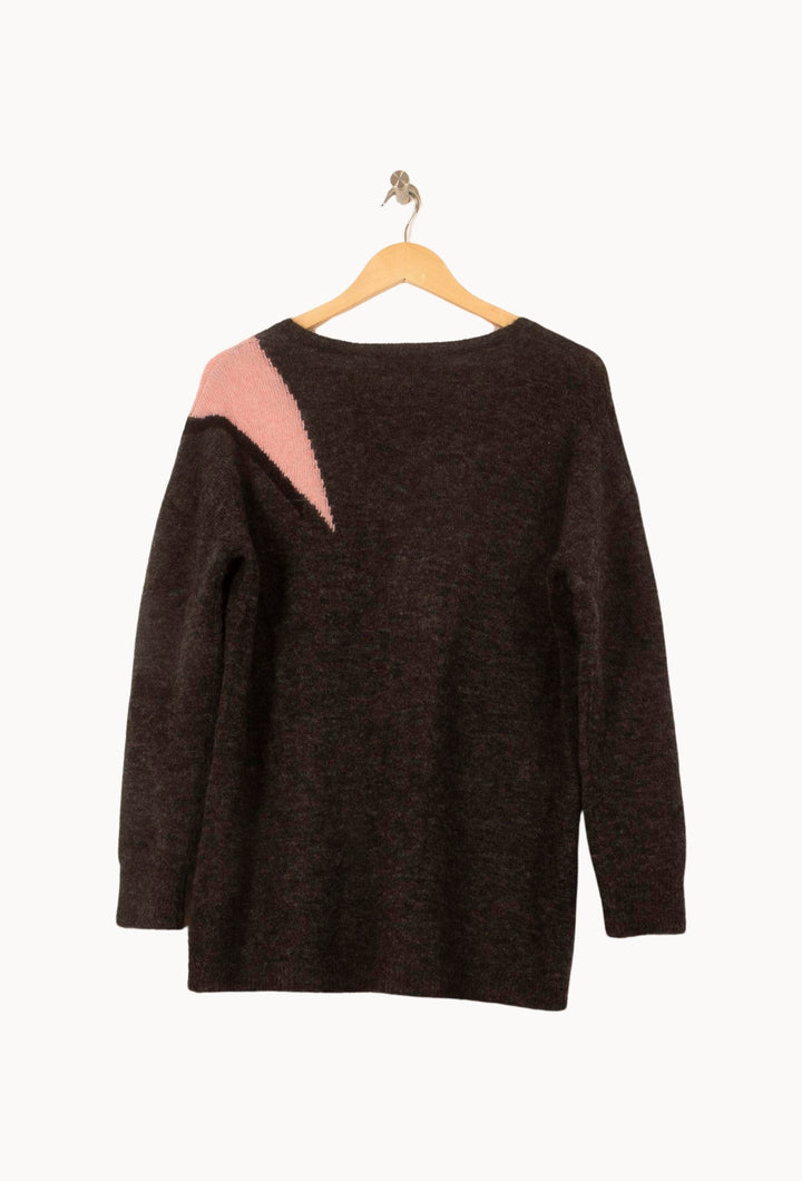 Pull Noir et Rose - Taille S/36 de la marque Bérénice | PARAD62858 - Vendu par Paradigme - Image 4