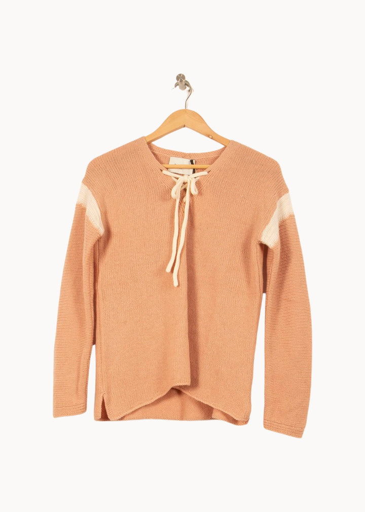 Pull Beige et Blanc - Taille S/36 de la marque Bérénice | PARAD62860 - Vendu par Paradigme - Image 2