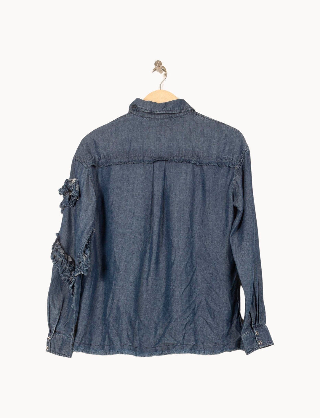 Chemise en Jean Bleue - Taille S/36 de la marque Bérénice | PARAD62865 - Vendu par Paradigme - Image 4