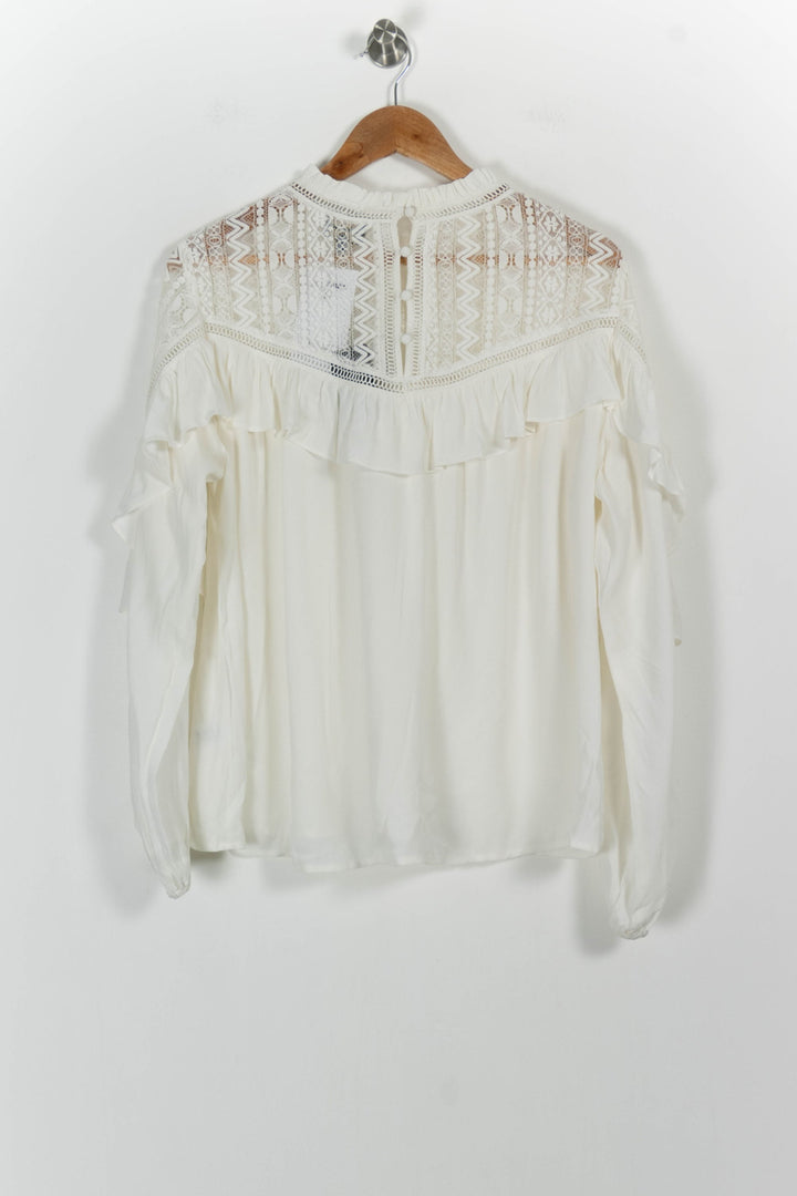 Blouse Blanche - Taille L/40 de la marque Bérénice | PARAD62867 - Vendu par Paradigme - Image 4