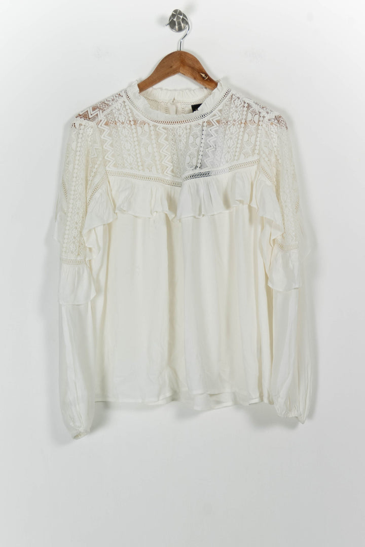 Blouse Blanche - Taille L/40 de la marque Bérénice | PARAD62867 - Vendu par Paradigme - Image 2