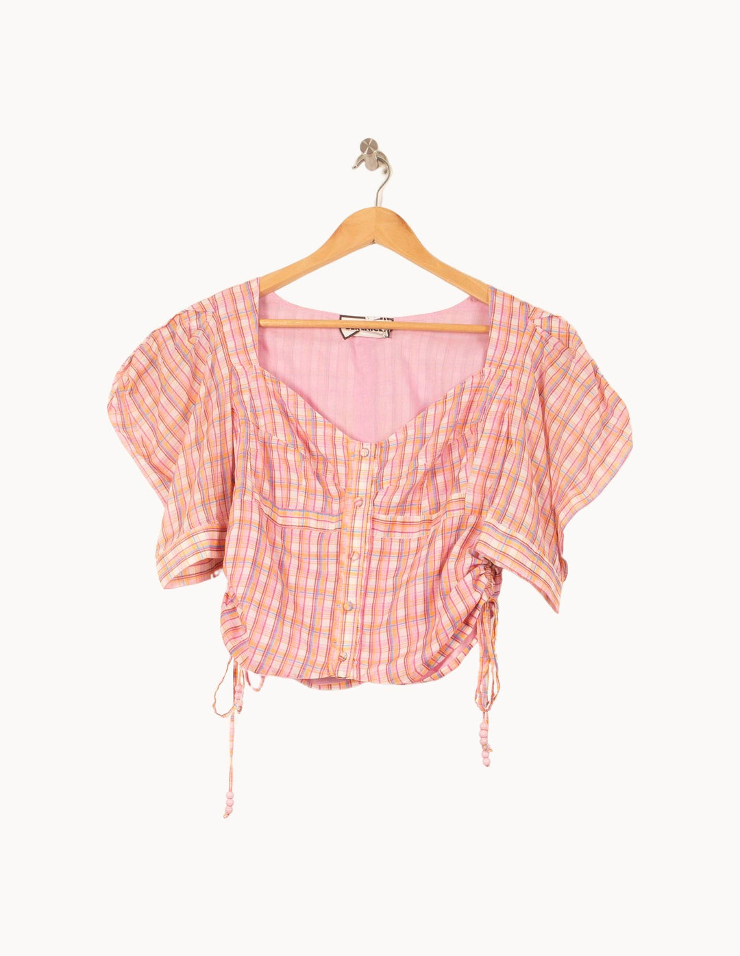 Blouse Rose et Orange - Taille S/36 de la marque Bérénice | PARAD62869 - Vendu par Paradigme - Image 2