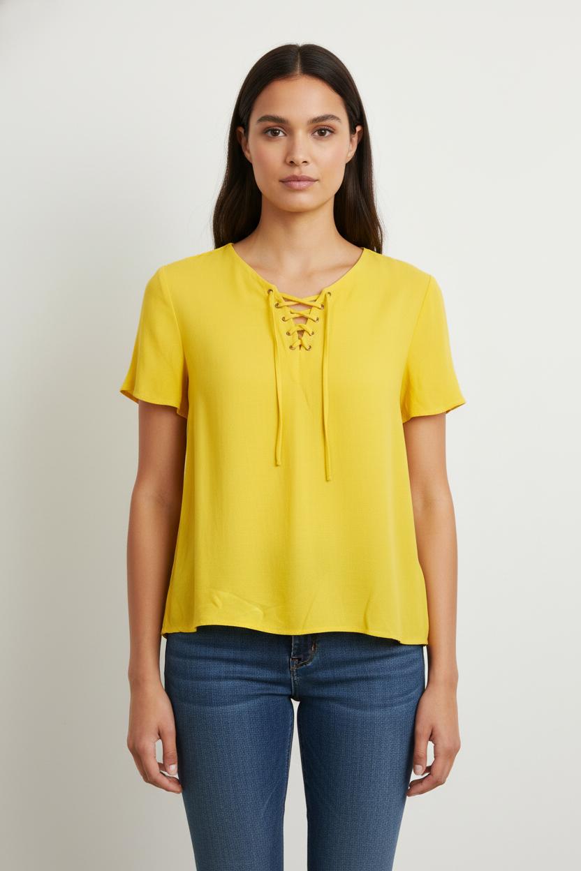 Blouse Jaune - Taille S/36