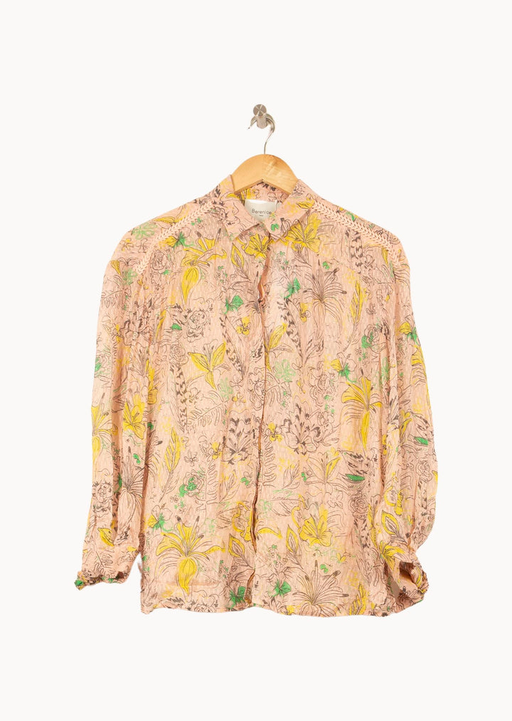 Chemise Rose et Jaune - Taille S/36 de la marque Bérénice | PARAD62872 - Vendu par Paradigme - Image 2