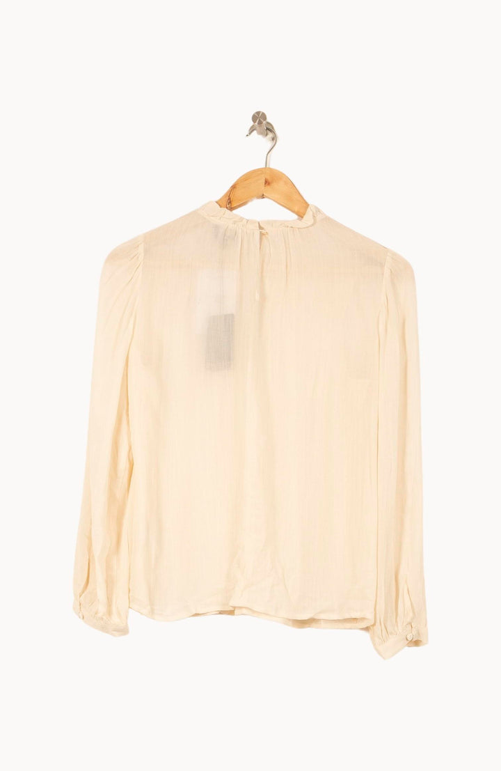 Blouse Beige - Taille S/36 de la marque Bérénice | PARAD62873 - Vendu par Paradigme - Image 4