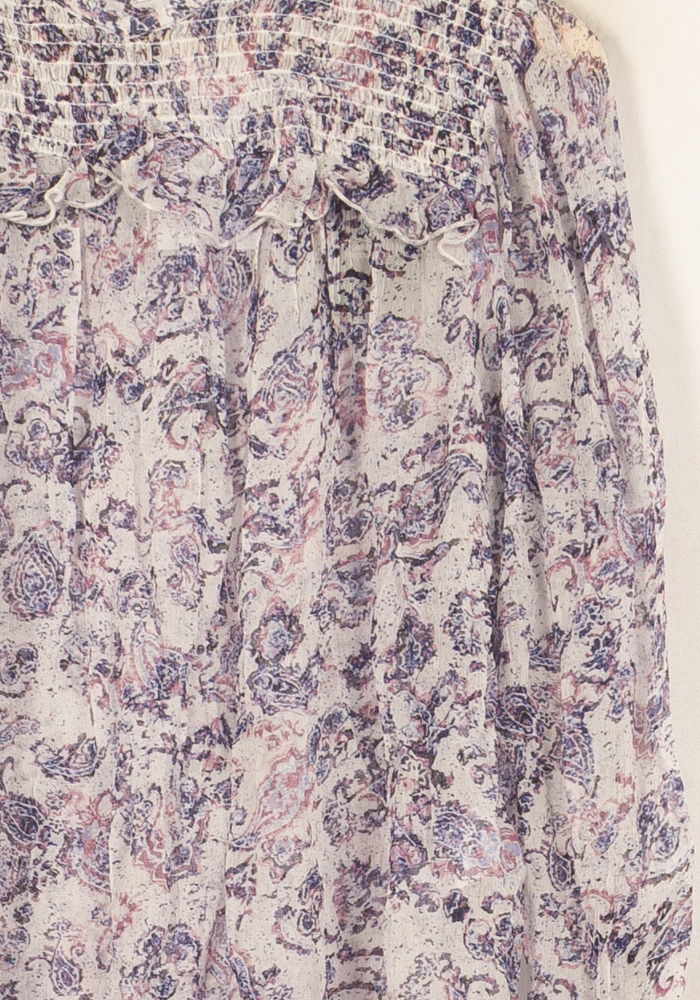 Blouse Violet et Rose - Taille S/36 de la marque Bérénice | PARAD62875 - Vendu par Paradigme - Image 3