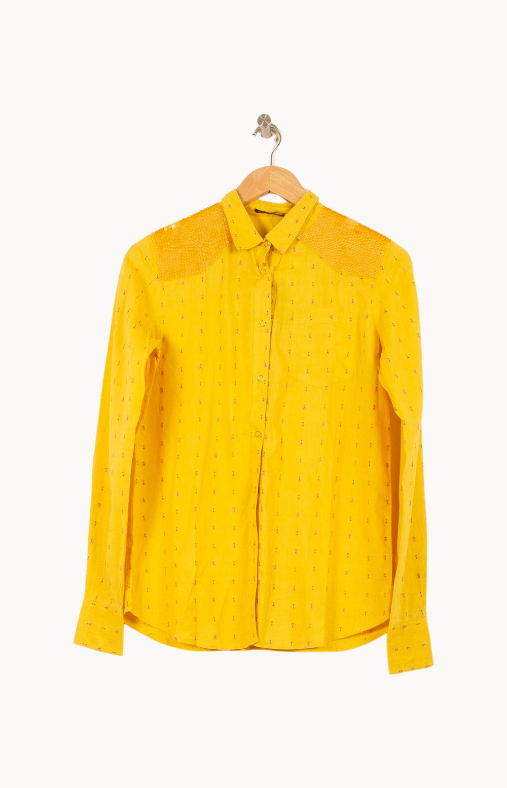 Chemise Jaune - Taille S/36 de la marque Bérénice | PARAD62876 - Vendu par Paradigme - Image 2
