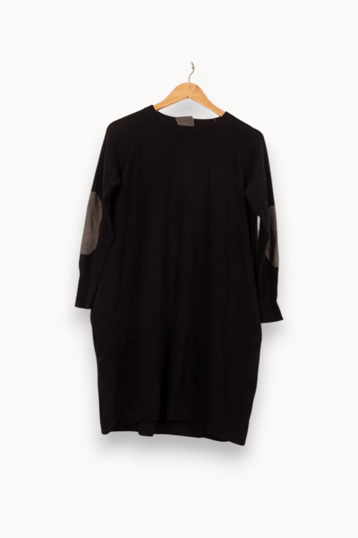 Robe Pull Noire et Grise - Taille S/36 de la marque Bérénice | PARAD62881 - Vendu par Paradigme - Image 2
