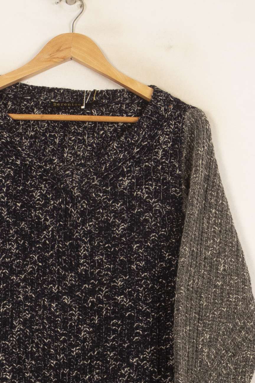 Pull Bleu et Gris - Taille S/36 de la marque Bérénice | PARAD62883 - Vendu par Paradigme - Image 3