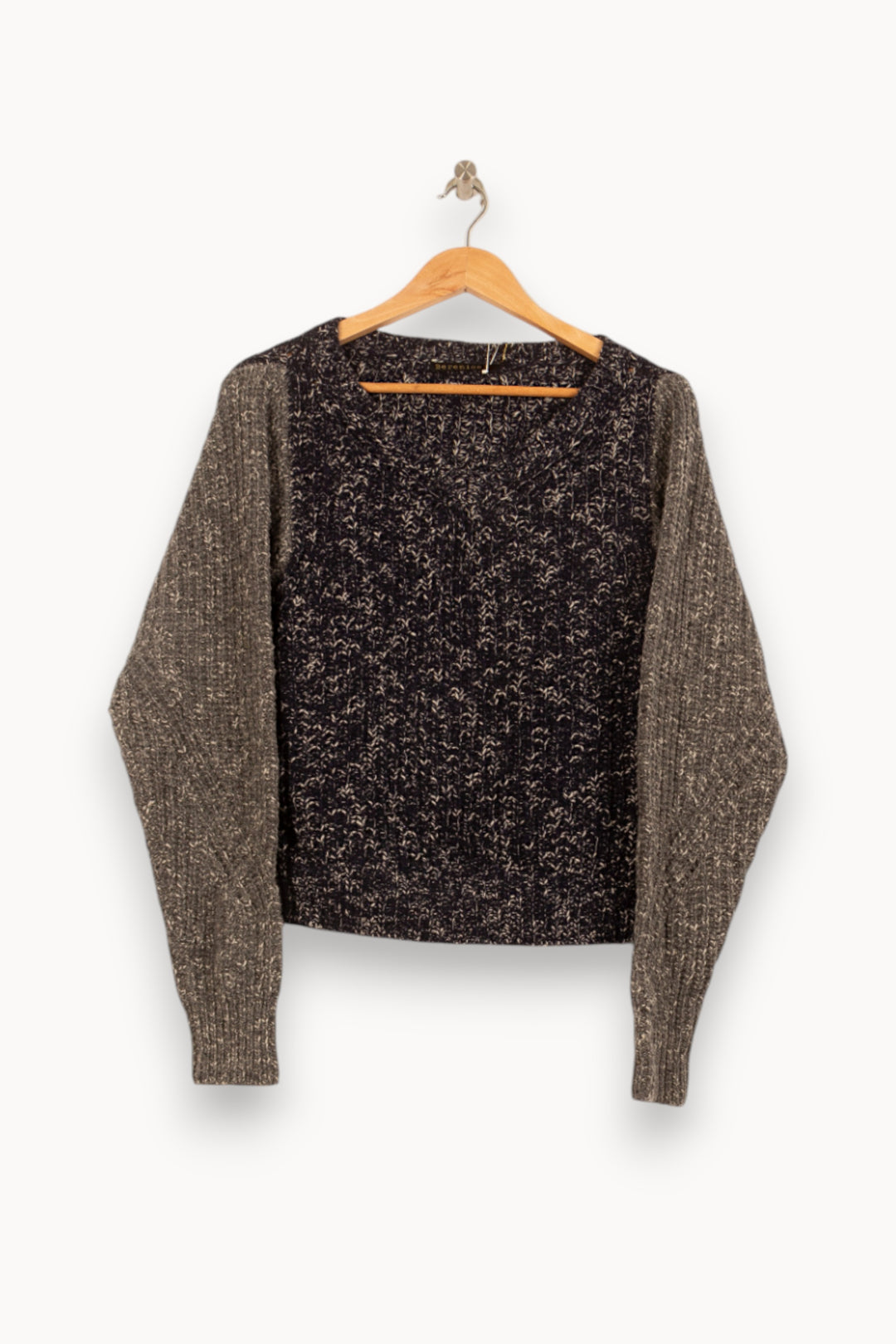Pull Bleu et Gris - Taille S/36 de la marque Bérénice | PARAD62883 - Vendu par Paradigme - Image 2