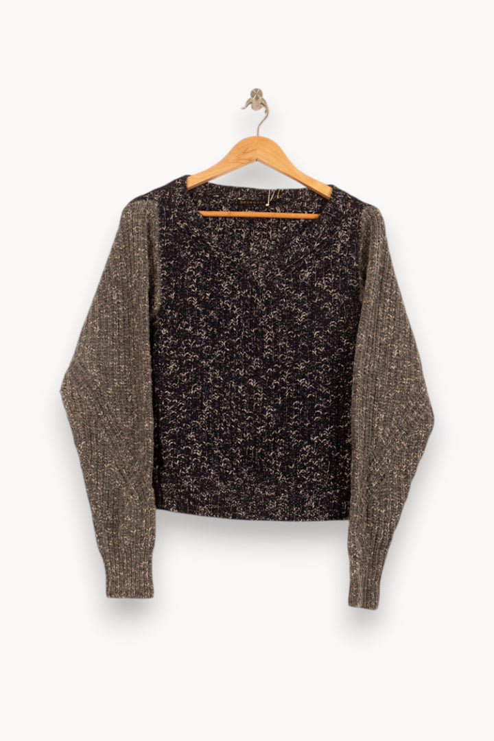 Pull Bleu et Gris - Taille S/36 de la marque Bérénice | PARAD62883 - Vendu par Paradigme - Image 2