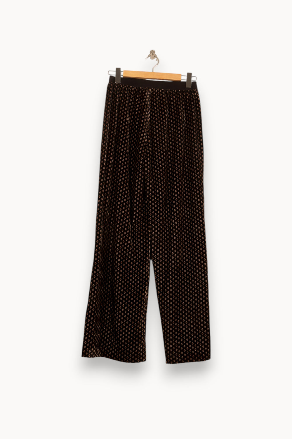 Pantalon Large Noir et Beige - Taille S/36 de la marque Bérénice | PARAD62884 - Vendu par Paradigme - Image 2
