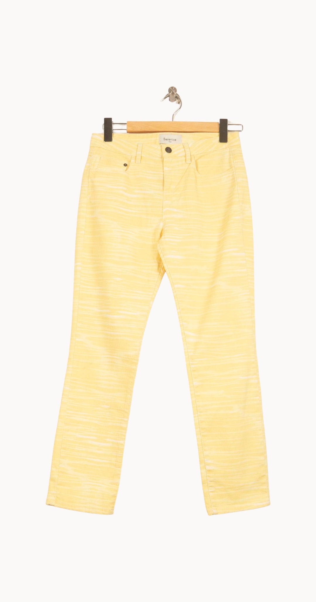 Jean Jaune - Taille S/36 de la marque Bérénice | PARAD62906 - Vendu par Paradigme - Image 2