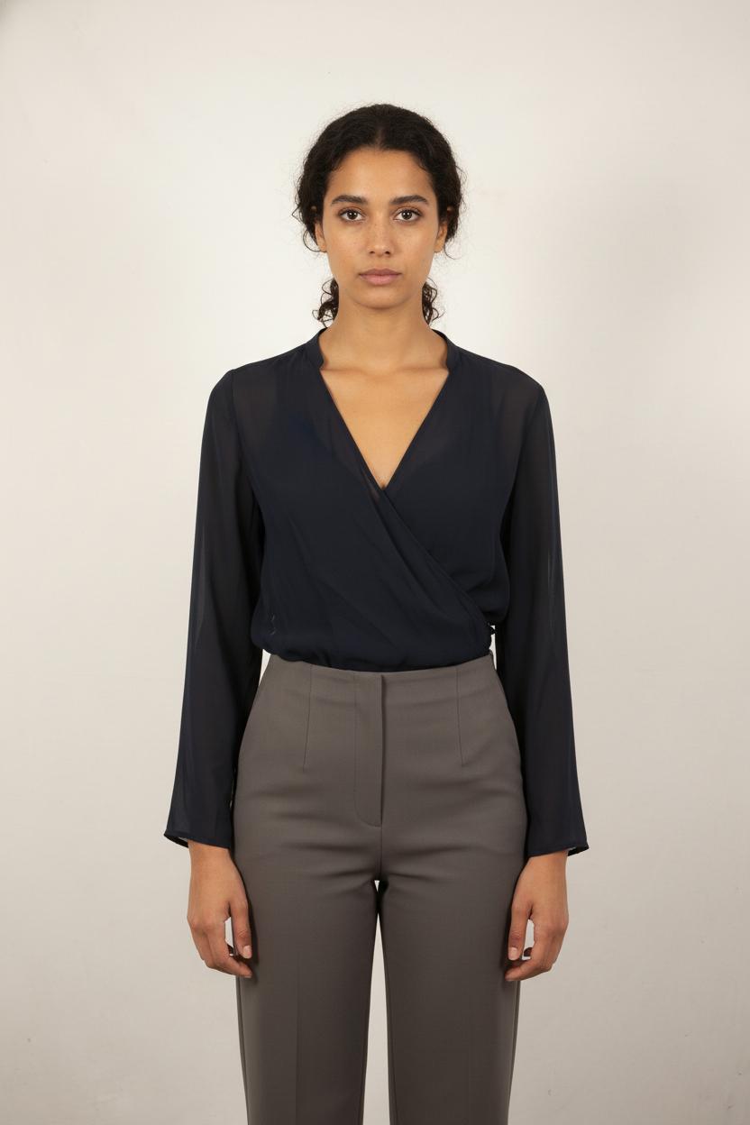 Blouse Bleue - Taille S/36