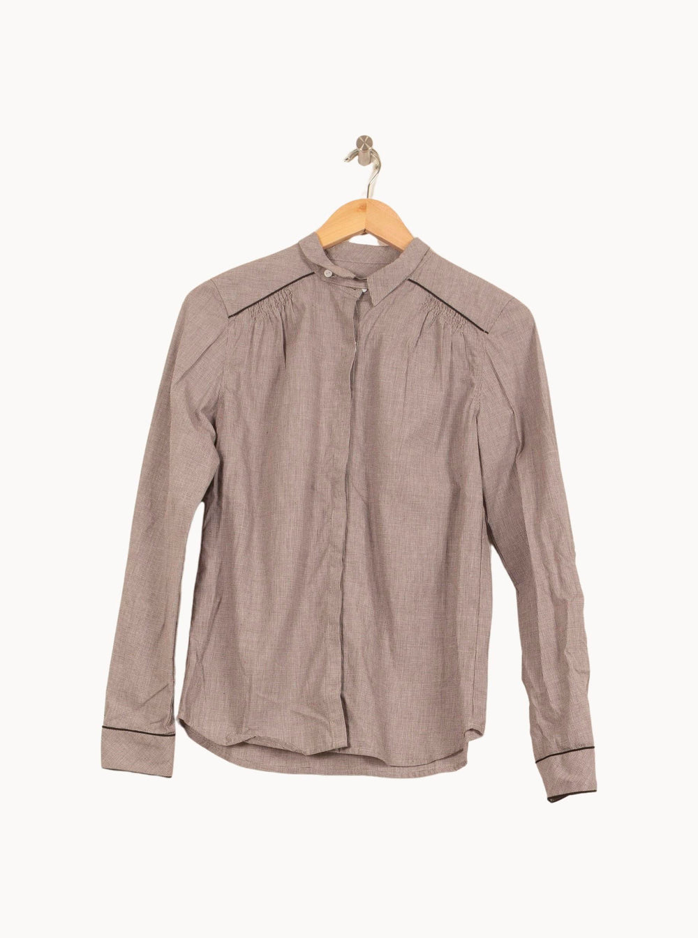 Chemise Marron - Taille S/36 de la marque Bérénice | PARAD62920 - Vendu par Paradigme - Image 2