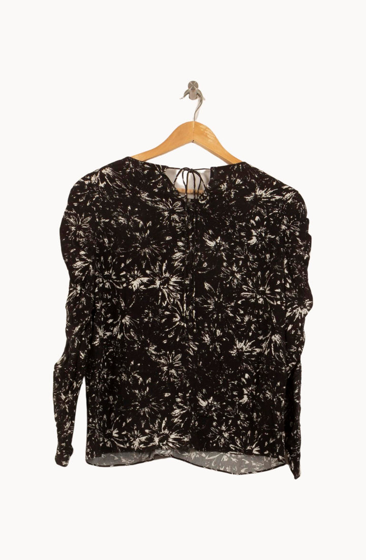 Blouse Noire et Blanche - Taille M/38 de la marque Bérénice | PARAD62923 - Vendu par Paradigme - Image 4
