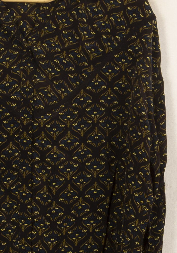 Chemise Noire et Jaune - Taille S/36 de la marque Bérénice | PARAD62925 - Vendu par Paradigme - Image 3
