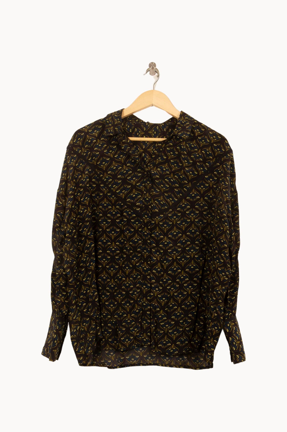 Chemise Noire et Jaune - Taille S/36 de la marque Bérénice | PARAD62925 - Vendu par Paradigme - Image 2
