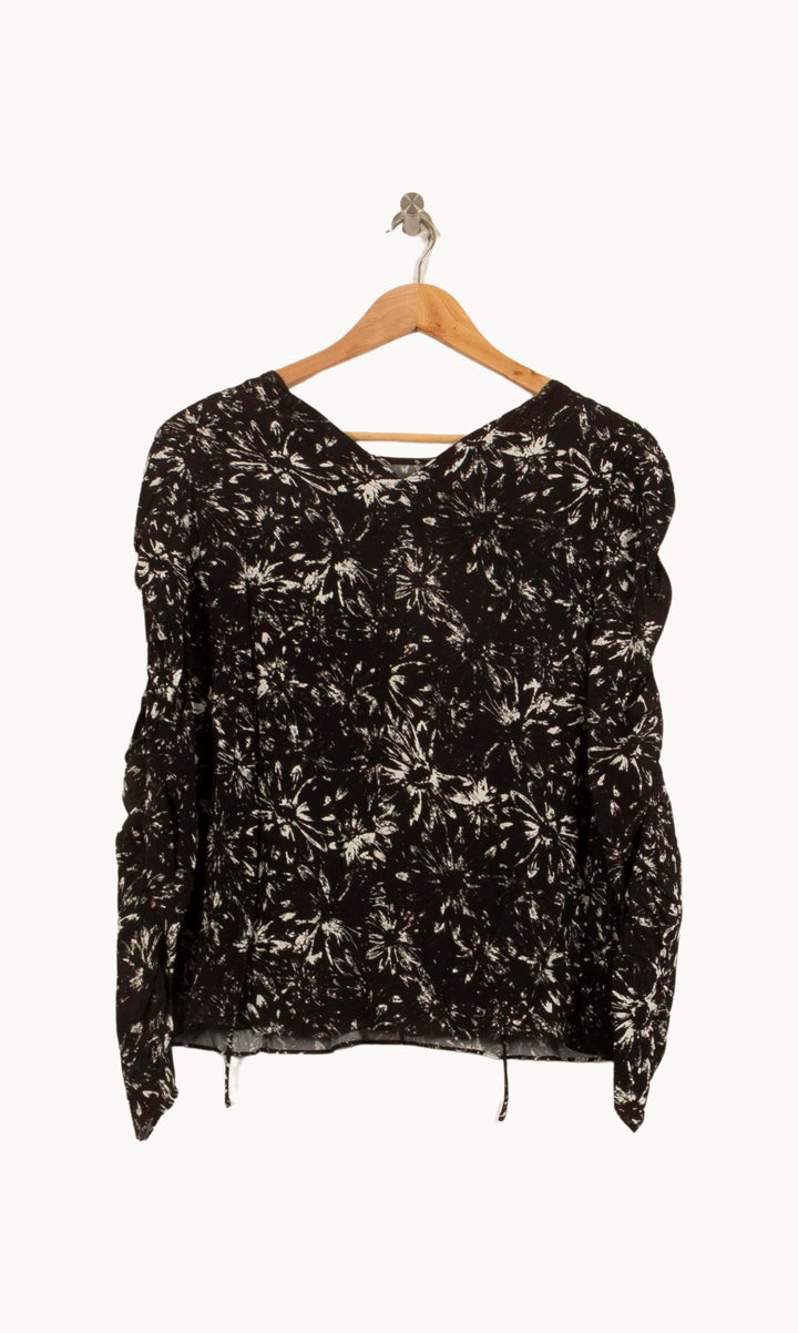 Blouse Noire et Blanche - Taille S/36 de la marque Bérénice | PARAD62927 - Vendu par Paradigme - Image 4
