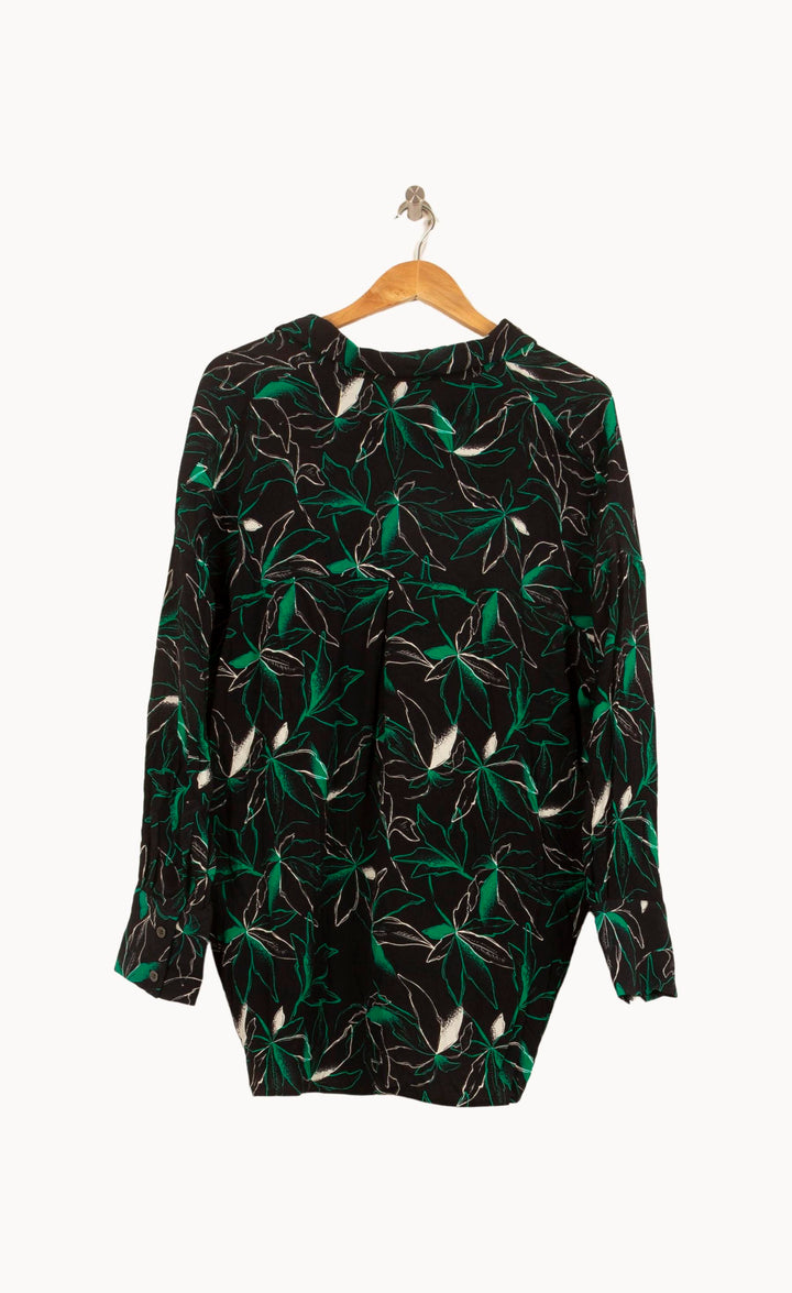 Blouse Noire et Verte - Taille S/36 de la marque Bérénice | PARAD62931 - Vendu par Paradigme - Image 4
