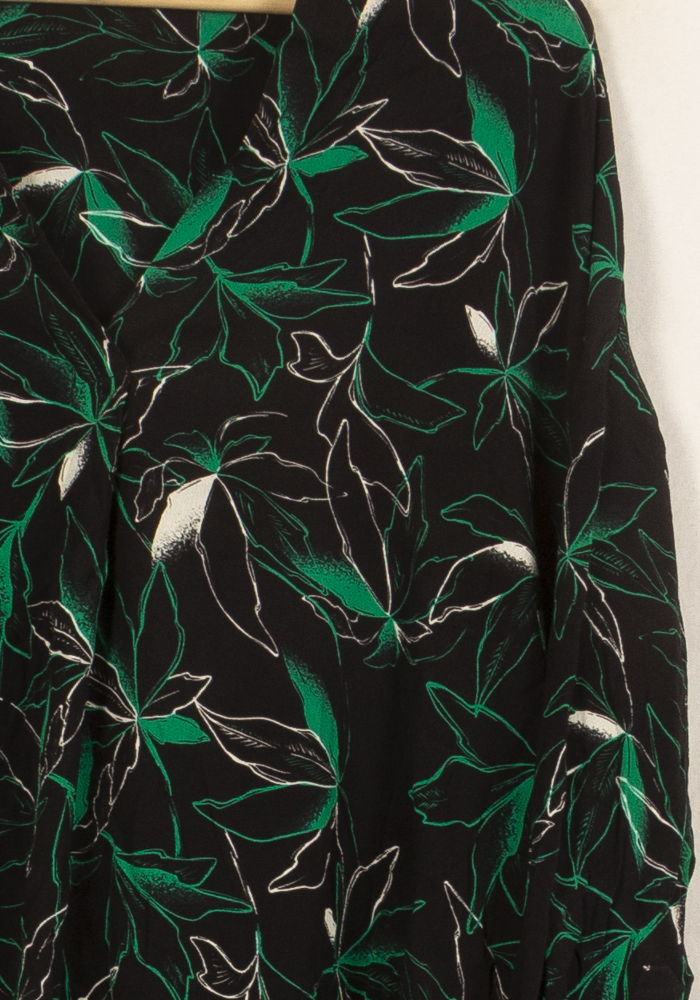 Blouse Noire et Verte - Taille S/36 de la marque Bérénice | PARAD62931 - Vendu par Paradigme - Image 3