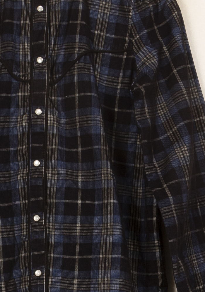 Chemise Bleu et Noir - Taille S/36 de la marque Bérénice | PARAD62934 - Vendu par Paradigme - Image 3