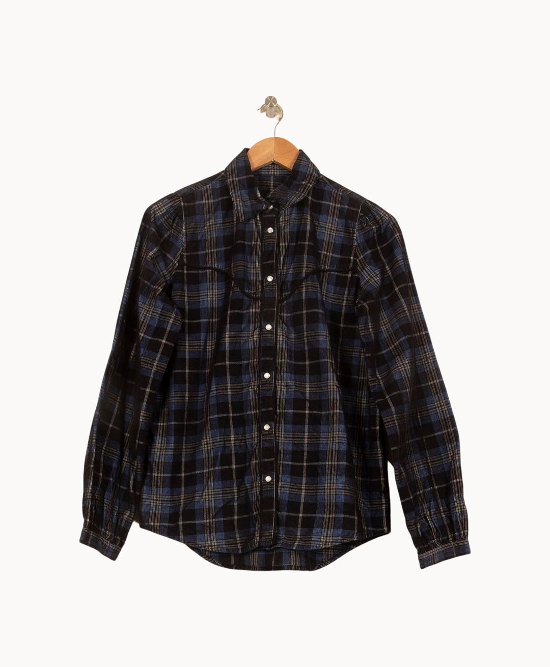 Chemise Bleu et Noir - Taille S/36 de la marque Bérénice | PARAD62934 - Vendu par Paradigme - Image 2