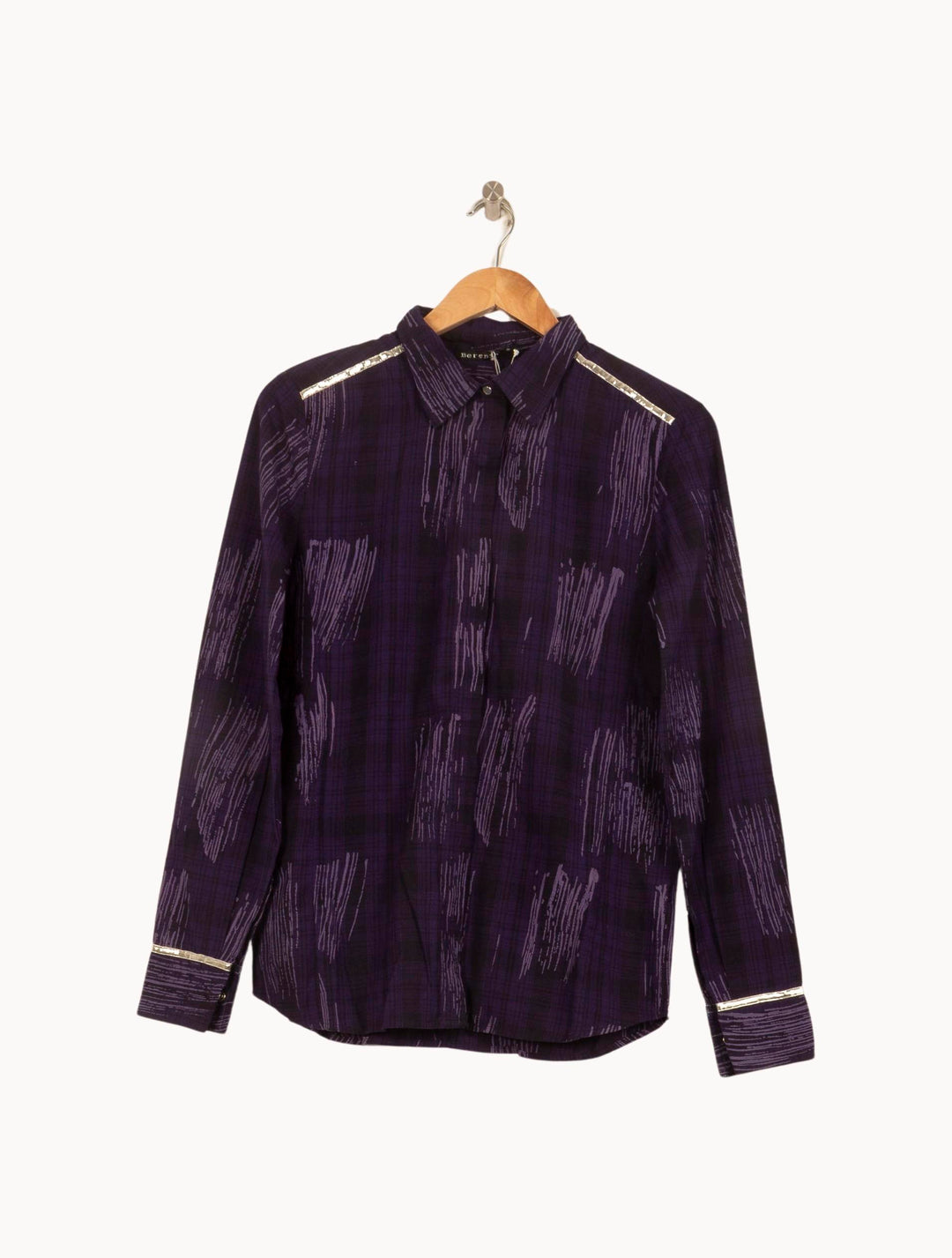 Chemise Violette - Taille S/36 de la marque Bérénice | PARAD62935 - Vendu par Paradigme - Image 2