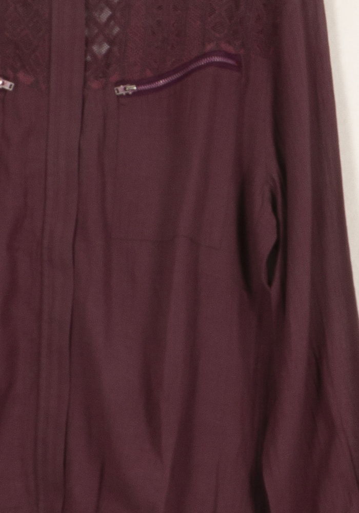 Blouse Violette - Taille S/36 de la marque Bérénice | PARAD62937 - Vendu par Paradigme - Image 3