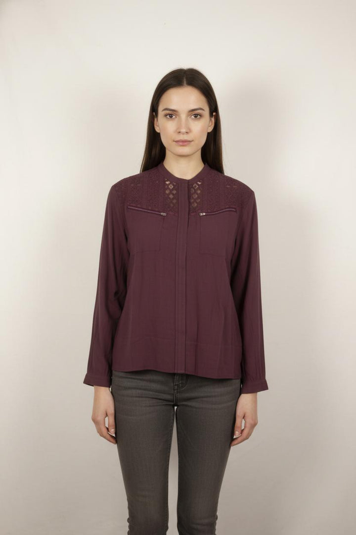Blouse Violette - Taille S/36