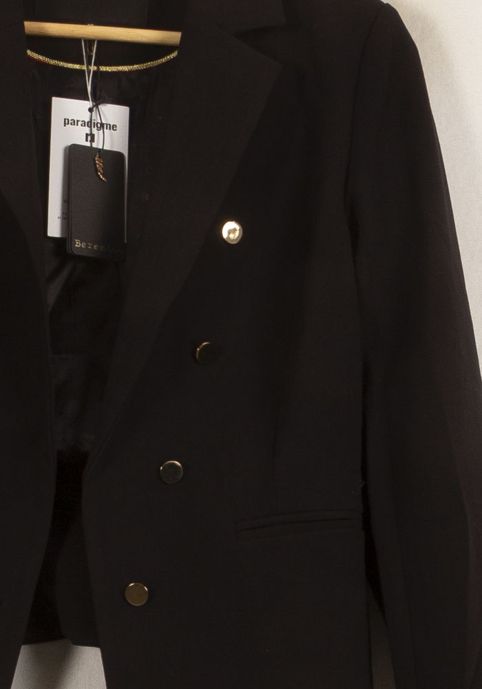 Blazer Noir - Taille S/36 de la marque Bérénice | PARAD62939 - Vendu par Paradigme - Image 3