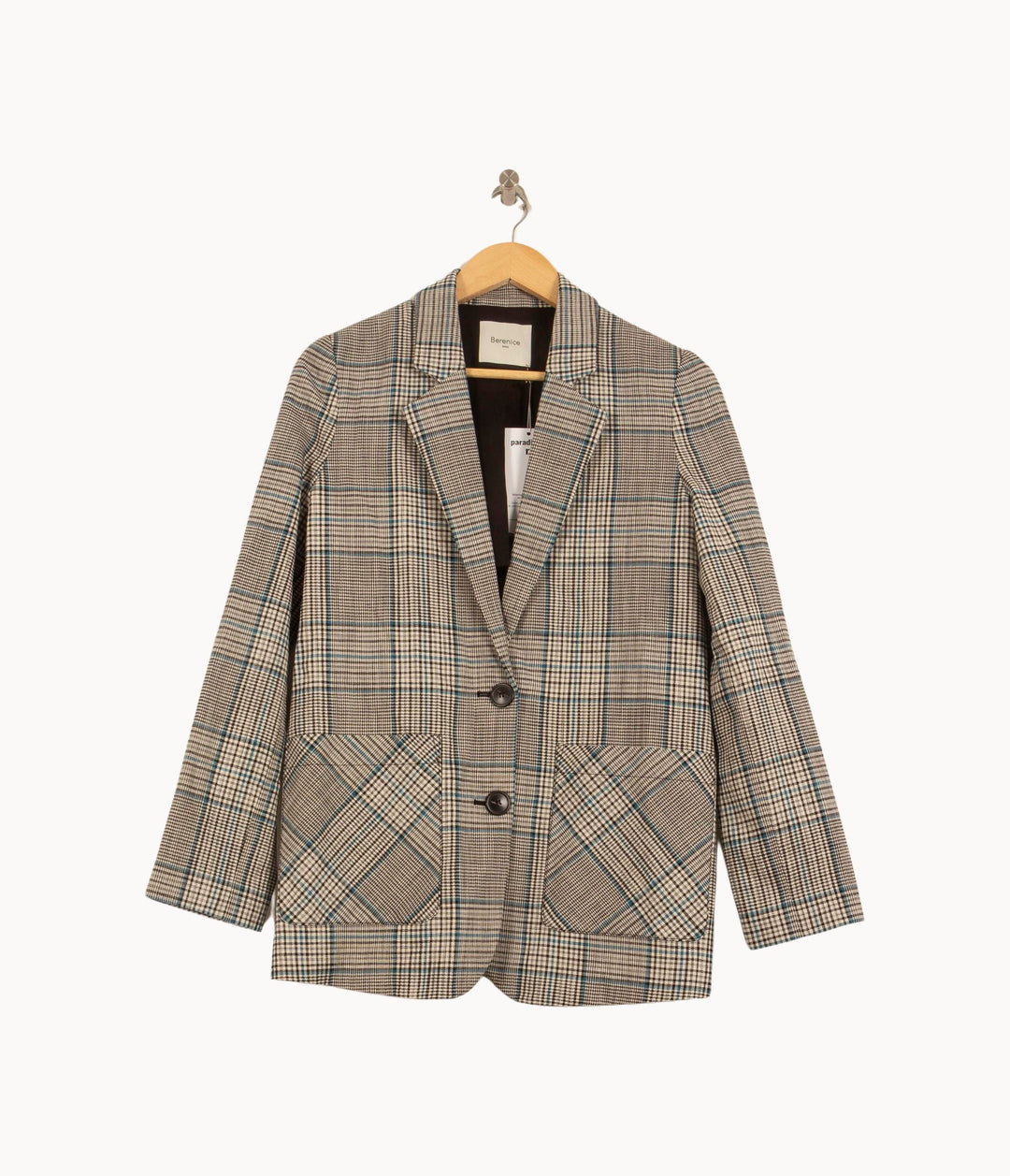 Blazer Gris - Taille S/36 de la marque Bérénice | PARAD62944 - Vendu par Paradigme - Image 2
