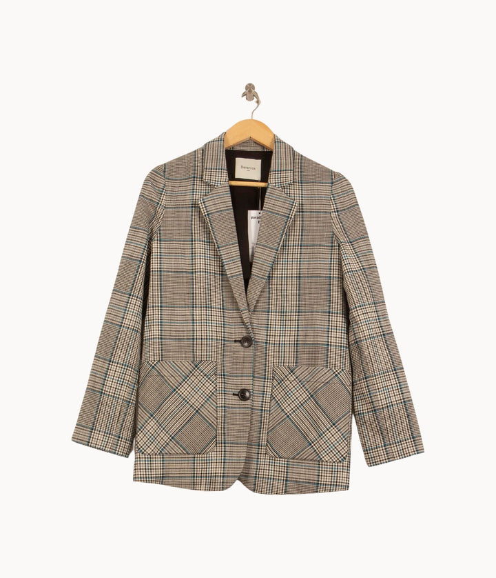 Blazer Gris - Taille S/36 de la marque Bérénice | PARAD62944 - Vendu par Paradigme - Image 2