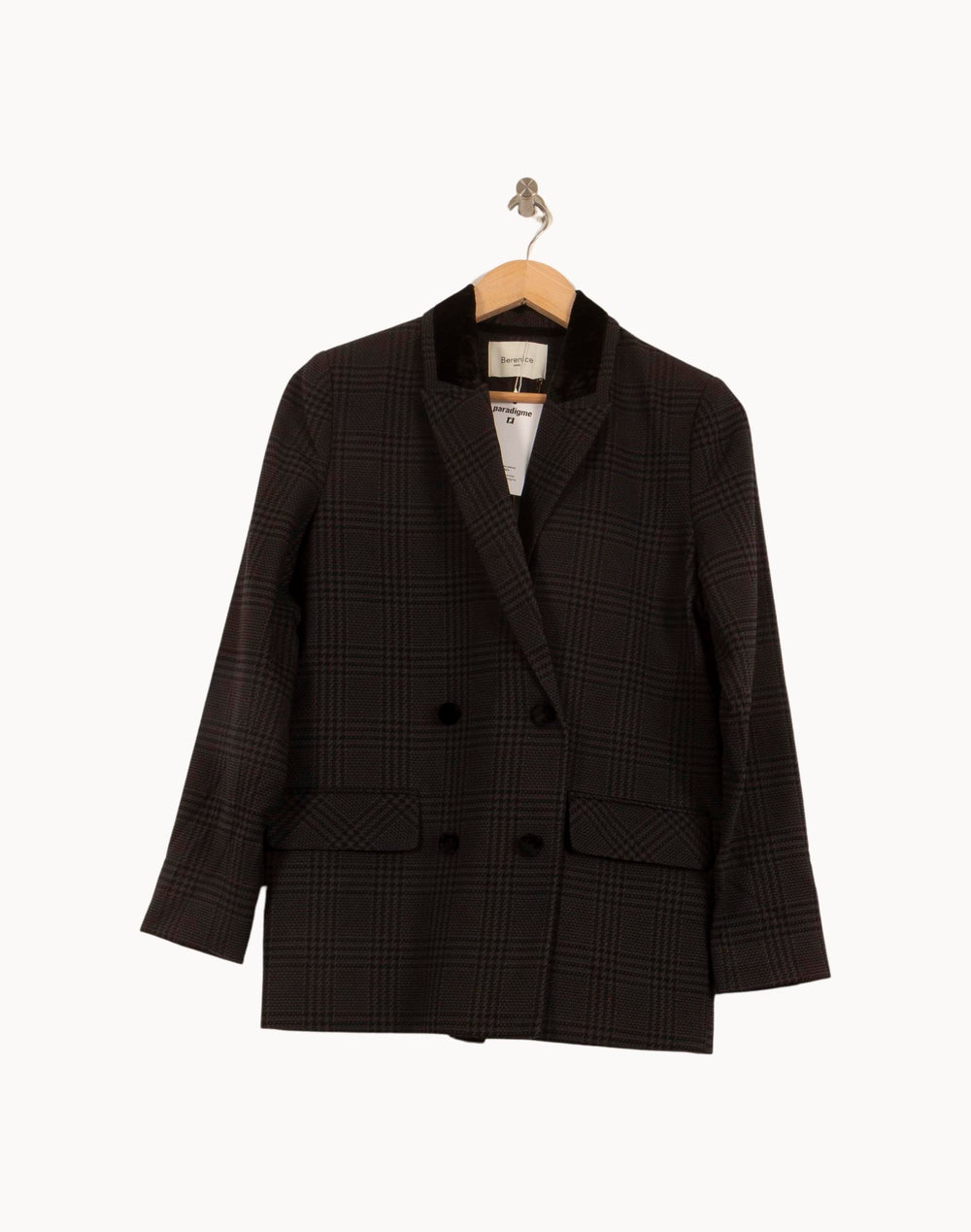 Blazer Noir - Taille S/36 de la marque Bérénice | PARAD62945 - Vendu par Paradigme - Image 2