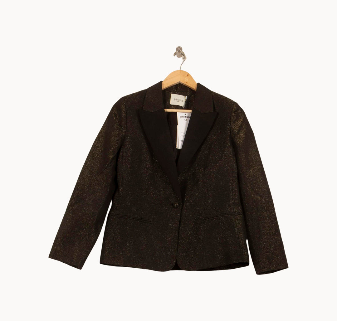 Blazer Noir - Taille S/36 de la marque Bérénice | PARAD62946 - Vendu par Paradigme - Image 2