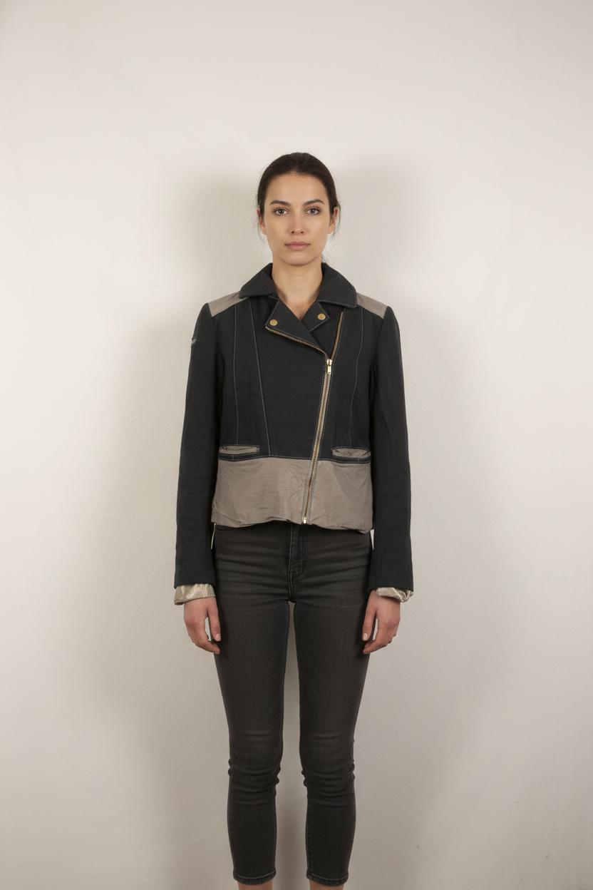 Veste Bleu et Beige - Taille M/38